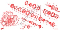ARBRE PRINCIPAL pour Honda ACCORD 2.4 EXECUTIVE 4 Portes 6 vitesses manuelles 2012