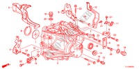 BOITE DE VITESSES pour Honda ACCORD 2.4 TYPE S 4 Portes 6 vitesses manuelles 2012