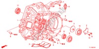 CARTER D'EMBRAYAGE pour Honda ACCORD 2.4 TYPE S 4 Portes 6 vitesses manuelles 2012