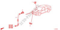 CLIMATISEUR(CAPTEUR) pour Honda ACCORD 2.4 TYPE S 4 Portes 6 vitesses manuelles 2012