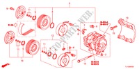 CLIMATISEUR(COMPRESSEUR)(DIESEL) pour Honda ACCORD 2.2 ES-GT 4 Portes 6 vitesses manuelles 2012