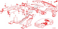 CONDUIT(RH) pour Honda ACCORD 2.4 S 4 Portes 6 vitesses manuelles 2012