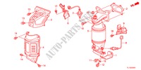 CONVERTISSEUR(2.4L) pour Honda ACCORD 2.4 S 4 Portes 6 vitesses manuelles 2012