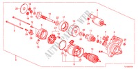 DEMARREUR(DENSO)(2.0L) pour Honda ACCORD 2.0 ELEGANCE 4 Portes 5 vitesses automatique 2012