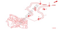 DURIT D'EAU(2.4L)(LH) pour Honda ACCORD 2.4 TYPE S 4 Portes 5 vitesses automatique 2012