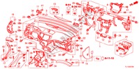 PANNEAU D'INSTRUMENT(LH) pour Honda ACCORD 2.2 ELEGANCE 4 Portes 5 vitesses automatique 2012
