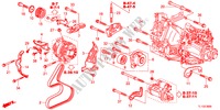 SUPPORT DE MOTEUR(DIESEL) pour Honda ACCORD 2.2 TYPE S-H 4 Portes 6 vitesses manuelles 2012