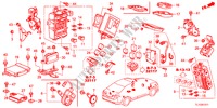 UNITE DE COMMANDE(CABINE)(1)(RH) pour Honda ACCORD 2.2 EX 4 Portes 5 vitesses automatique 2012