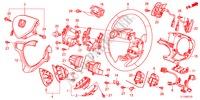 VOLANT DE DIRECTION(SRS) pour Honda ACCORD 2.4 TYPE S 4 Portes 6 vitesses manuelles 2012