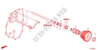 ARBRE DE RALENTI pour Honda ACCORD TOURER 2.4 TYPE S 5 Portes 5 vitesses automatique 2009