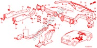 CONDUIT(RH) pour Honda ACCORD TOURER 2.4 TYPE S 5 Portes 5 vitesses automatique 2009