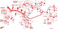 CONDUITES DE FREIN(VSA) (LH) pour Honda ACCORD TOURER 2.0 ELEGANCE 5 Portes 5 vitesses automatique 2009
