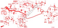 CONDUITES DE FREIN(VSA) (RH) pour Honda ACCORD TOURER 2.4 EX 5 Portes 5 vitesses automatique 2009