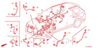 FAISCEAU DES FILS(1) (RH) pour Honda ACCORD TOURER 2.0 ES-GT 5 Portes 5 vitesses automatique 2009