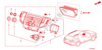 MODULE CENTRAL (NAVIGATION) pour Honda ACCORD TOURER 2.0 EXECUTIVE 5 Portes 5 vitesses automatique 2009
