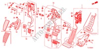 PEDALE(RH) pour Honda ACCORD TOURER 2.0 ES-GT 5 Portes 5 vitesses automatique 2009
