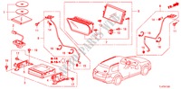 SYSTEME DE NAVIGATION pour Honda ACCORD TOURER 2.2 EX-GT 5 Portes 6 vitesses manuelles 2009