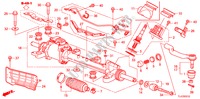 BOITE DE VITESSES DE P.S.(EPS)(DIESEL)(LH) pour Honda ACCORD TOURER 2.2 EXECUTIVE 5 Portes 5 vitesses automatique 2011