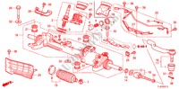 BOITE DE VITESSES DE P.S.(EPS)(DIESEL)(RH) pour Honda ACCORD TOURER 2.2 ES 5 Portes 6 vitesses manuelles 2011