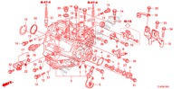 BOITE DE VITESSES(DIESEL) pour Honda ACCORD TOURER 2.2 EXECUTIVE-H 5 Portes 6 vitesses manuelles 2011