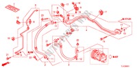 CLIMATISEUR(FLEXIBLES/TUYAUX)(2.0L)(RH) pour Honda ACCORD TOURER 2.0 ES-GT 5 Portes 5 vitesses automatique 2011