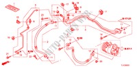 CLIMATISEUR(FLEXIBLES/TUYAUX)(2.4L)(RH) pour Honda ACCORD TOURER 2.4 TYPE S 5 Portes 5 vitesses automatique 2010