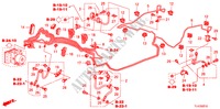 CONDUITES DE FREIN(VSA)(DIESEL)(LH) pour Honda ACCORD TOURER 2.2 EXECUTIVE-H 5 Portes 6 vitesses manuelles 2010