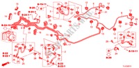 CONDUITES DE FREIN(VSA)(DIESEL)(RH) pour Honda ACCORD TOURER 2.2 EX 5 Portes 5 vitesses automatique 2010