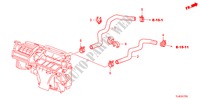 DURIT D'EAU(2.4L)(RH) pour Honda ACCORD TOURER 2.4 EX 5 Portes 6 vitesses manuelles 2010