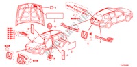 EMBLEMES/ETIQUETTES DE PRECAUTIONS pour Honda ACCORD TOURER 2.4 TYPE S 5 Portes 6 vitesses manuelles 2011
