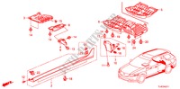 GARNITURE DE LONGRINE LATERALE/COUVERCLE INFERIEUR pour Honda ACCORD TOURER 2.2 EXECUTIVE-H 5 Portes 6 vitesses manuelles 2011