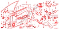 GARNITURE DE PORTE AVANT(RH) pour Honda ACCORD TOURER 2.2 S 5 Portes 6 vitesses manuelles 2010