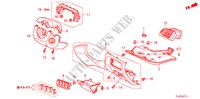 GARNITURE D'INSTRUMENT(COTE DE CONDUCTEUR)(RH) pour Honda ACCORD TOURER 2.4 TYPE S 5 Portes 5 vitesses automatique 2011