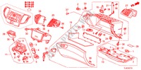 GARNITURE D'INSTRUMENT(COTE DE PASSAGER)(LH) pour Honda ACCORD TOURER 2.4 TYPE S 5 Portes 6 vitesses manuelles 2011