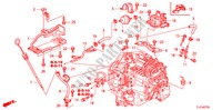 JAUGE DE NIVEAU D'HUILE/TUYAU ATF pour Honda ACCORD TOURER 2.4 EXECUTIVE 5 Portes 5 vitesses automatique 2010