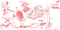 LEVIER DE SELECTION(RH) pour Honda ACCORD TOURER 2.4 EX 5 Portes 5 vitesses automatique 2011