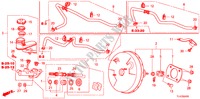 MAITRE CYLINDRE DE FREIN/ALIMENTATION PRINCIPALE(LH) pour Honda ACCORD TOURER 2.2 EXECUTIVE-H 5 Portes 6 vitesses manuelles 2011