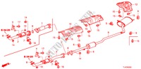 TUYAU D'ECHAPPEMENT(DIESEL) pour Honda ACCORD TOURER 2.2 TYPE S-H 5 Portes 6 vitesses manuelles 2011