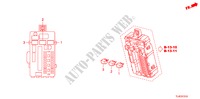 UNITE DE COMMANDE(CABINE)(2) pour Honda ACCORD TOURER 2.4 TYPE S 5 Portes 5 vitesses automatique 2011