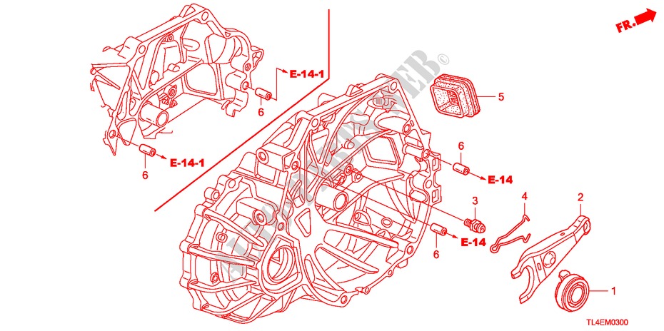 DEBRAYAGE pour Honda ACCORD TOURER 2.4 EXECUTIVE 5 Portes 6 vitesses manuelles 2010