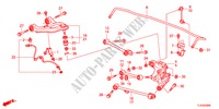 ARTICULATION ARRIERE pour Honda ACCORD TOURER 2.4 TYPE S 5 Portes 6 vitesses manuelles 2012