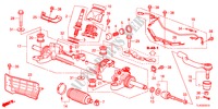 BOITE DE VITESSES DE P.S.(EPS)(DIESEL)(RH) pour Honda ACCORD TOURER 2.2 EX 5 Portes 5 vitesses automatique 2012