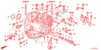 BOITE DE VITESSES(DIESEL) pour Honda ACCORD TOURER 2.2 EXECUTIVE-H 5 Portes 6 vitesses manuelles 2012
