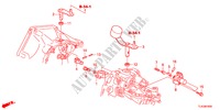 BRAS DE SELECTION/LEVIER DE SELECTION(DIESEL) pour Honda ACCORD TOURER 2.2 EX 5 Portes 6 vitesses manuelles 2012