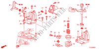 BRAS DE SELECTION pour Honda ACCORD TOURER 2.0 ES 5 Portes 6 vitesses manuelles 2012
