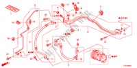 CLIMATISEUR(FLEXIBLES/TUYAUX)(2.0L)(RH) pour Honda ACCORD TOURER 2.0 ES-GT 5 Portes 6 vitesses manuelles 2012