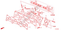 COLLECTEUR D'ADMISSION(DIESEL) pour Honda ACCORD TOURER 2.2 ELEGANCE 5 Portes 5 vitesses automatique 2012