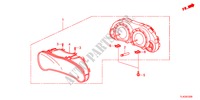COMPTEUR pour Honda ACCORD TOURER 2.4 EXECUTIVE 5 Portes 6 vitesses manuelles 2012