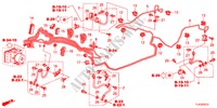 CONDUITES DE FREIN(VSA)(DIESEL)(LH) pour Honda ACCORD TOURER 2.2 EXECUTIVE-H 5 Portes 6 vitesses manuelles 2012