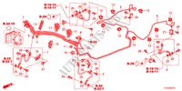 CONDUITES DE FREIN(VSA)(LH) pour Honda ACCORD TOURER 2.0 COMFOT 5 Portes 6 vitesses manuelles 2012